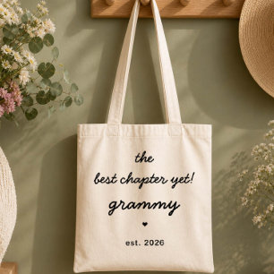 Best Chapter Yet Grammy Tote Bag