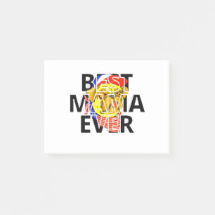 Best Cheeky Pug Mom Ever in the world Post-it Notes