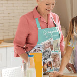 Best Chef Ever Modern Photo Collage All over Print Apron<br><div class="desc">Create your very own unique apron with this all over print modern photo collage. Featuring customizable text - 'Name or Person' a cute little white heart and the text BEST CHEF EVER.</div>