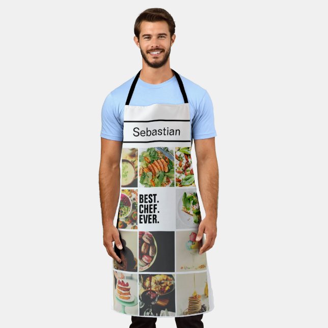 Best Chef Ever Personalized Apron (Worn)