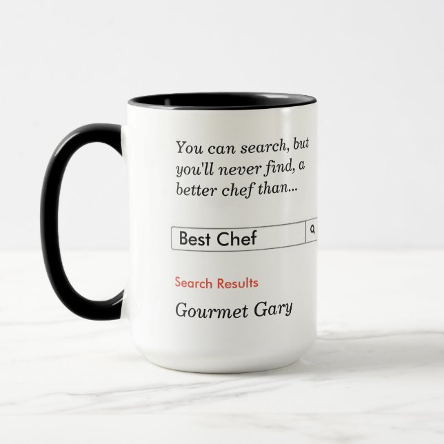 Best Chef or Cook Mug (Left)