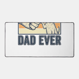 Best Chihuahua Dad Ever Vintage Dog Shirt Design_1 Desk Mat