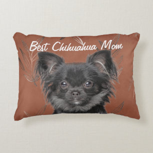 Best Chihuahua Mom Accent Pillow