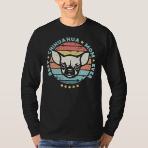 Best Chihuahua Mom Ever Funny For Dog Mommy Vintag T-Shirt