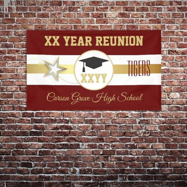 Best Choice! Any year Class Reunion Banner (Creator Uploaded)
