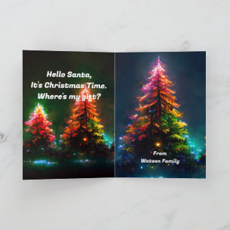 Best Christmas Cards Customizable SantaClaus Gifts