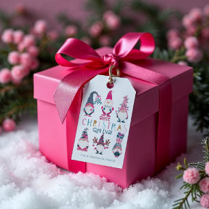 Best Christmas Gift Eva! Funny & Bright Gnomes Tags