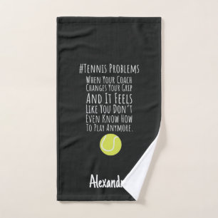 Best Christmas Gifts For Tennis Players Funny Hand Towel