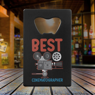 Best Cinematographer - Camera Team Gift Credit Card Bottle Opener