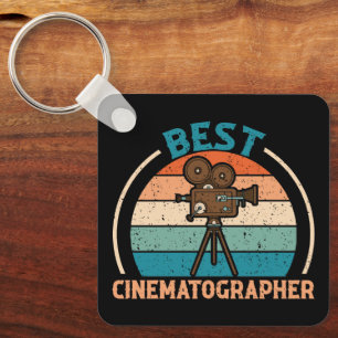Best Cinematographer - Retro Style Keychain