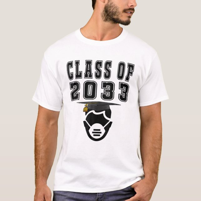 Best Class Of 2033 Graduation First Day Of School T-Shirt (Front)