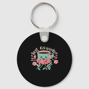 Best Co-Worker, Colleague Gift, Best Coworker Gift Keychain