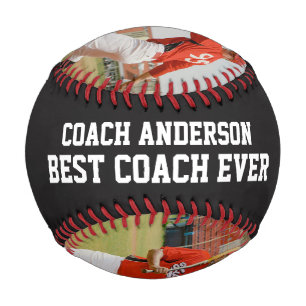 Best Coach Ever Sports Modern Cool Unique Team Baseball