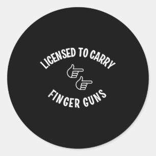 Best Comedy Quotes Sayings Graphic S Funny License Classic Round Sticker