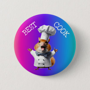 Best Cook chef cooking chief 2 Inch Round Button