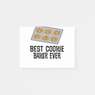Best Cookie Baker Ever Baking Gift Post-it Notes