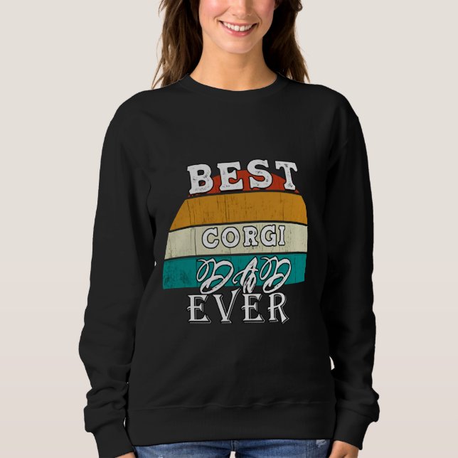 Best Corgi Dad Ever Essential Sweatshirt (Front)