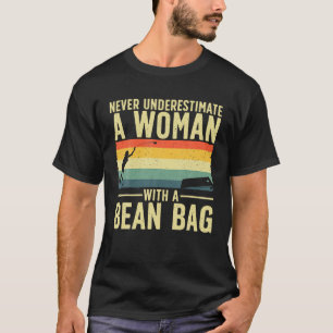 Best Cornhole For Women Girls Corn Hole Team Playe T-Shirt