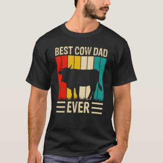 Best Cow Dad Ever 2 T-Shirt