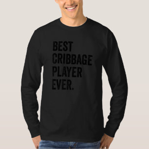 Best Cribbage Player Ever Vintage Cribbage Game 2 T-Shirt