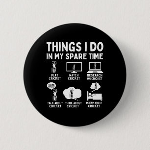 Best Cricket Design For Men Women Sports Sports Te 2 Inch Round Button