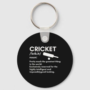 Best Cricket Design For Men Women Sports Sports Te Keychain