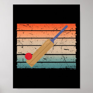 Best Cricket Design For Men Women Sports Sports Te Poster