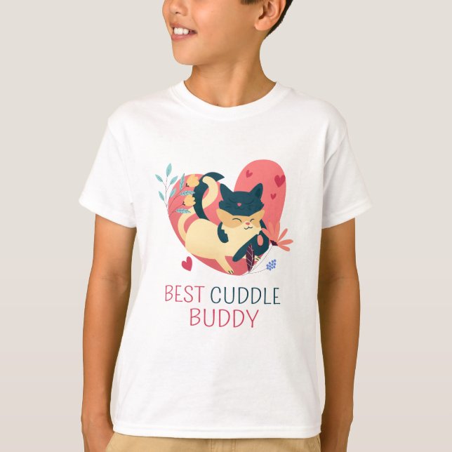 Best Cuddle Buddy T-Shirt (Front)