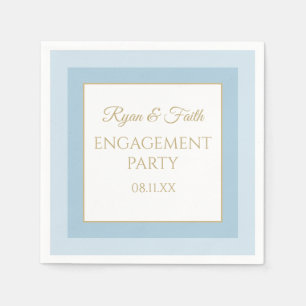 Best Custom Engagement party napkins