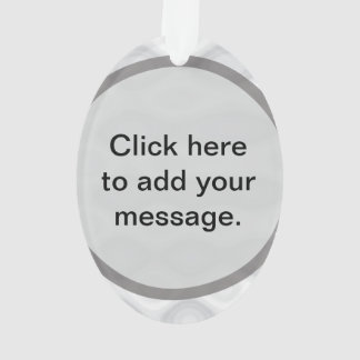 Best Customizable Gift Template Ornament