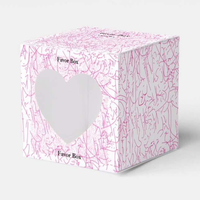 Best Customize your personal Favour Box (Front Side)