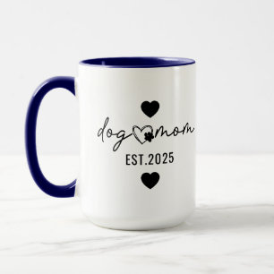 Best Cute Dog Mom Mug – Watercolor Mother’s Day