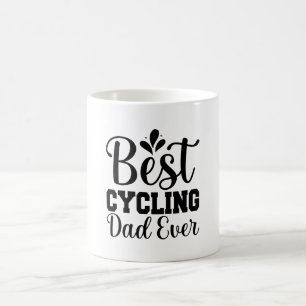 Best Cycling Dad Ever Father's Day Coffee Mug