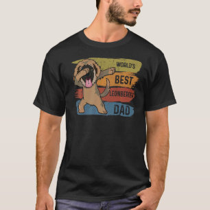 Best Dabbing Leonberger Dad Dab For Kids Men T-Shirt
