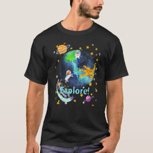 Best Dachshund  Cute Wiener Dog Science Explore T-Shirt