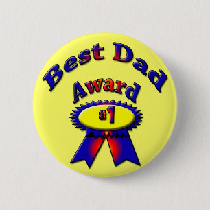 Best Dad Award 2 Inch Round Button
