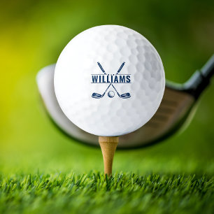 BEST DAD BY PAR Blue Keepsake Golf Balls