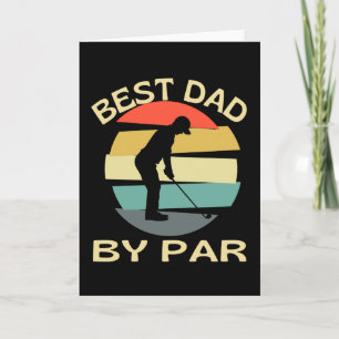 Best Dad By Par Card