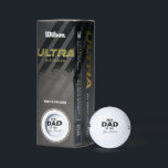 Best Dad By Par Custom Name Father's Day Golf Ball<br><div class="desc">Best Dad By Par Father's Day Golf Balls. Personalize the name as desired. Choose the brand of the golf balls and pack size from the options menu.</div>