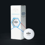 Best Dad By Par Custom Name Father's Day  Golf Balls<br><div class="desc">Best Dad By Par Father's Day Golf Balls. Personalize the name as desired. Choose the brand of the golf balls and pack size from the options menu.</div>