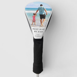 Best Dad By Par Custom Photo Golf Head Cover