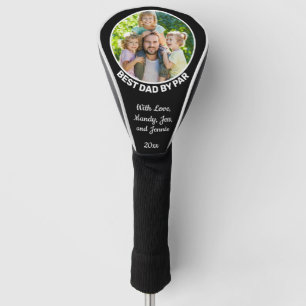 Best Dad By Par Custom Photo Golf Head Cover