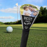 Best Dad by Par Custom Photo Modern Father's day Golf Head Cover<br><div class="desc">Celebrate Dad's love for golf with our Custom Photo Modern Father's Day Golf Head Cover. Personalize it with a favourite photo, creating a unique and thoughtful gift that he'll cherish on the golf course. Give Dad a special touch of style and sentimentality with this customized golf accessory, showcasing his favourite...</div>