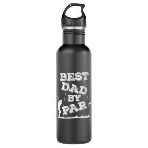 Best Dad by Par Father's Day and Golf 710 Ml Water Bottle