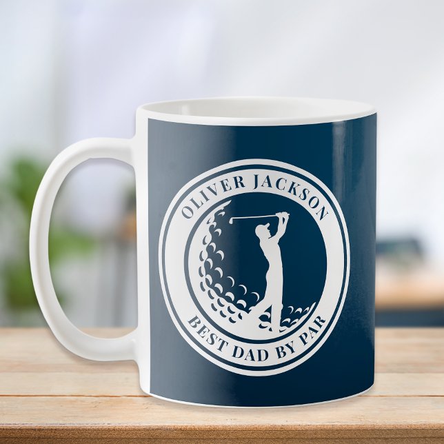 Best Dad by Par Father's Day Gift Coffee Mug (Creator Uploaded)