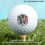 Best Dad By Par - Fathers Day Golfer Custom Photo Golf Balls<br><div class="desc">Best Dad By Par ... Two of your favourite things , golf and your kids ! Now you can take them with you as you play 18 holes . Customize these golf balls with your child's favourite photo and name . Great gift to all golf dads and golf lovers ,...</div>