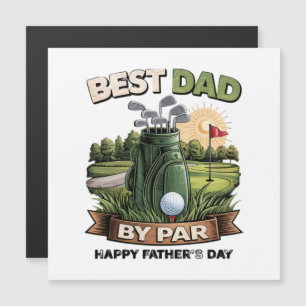 Best Dad By Par Golf Dad Funny