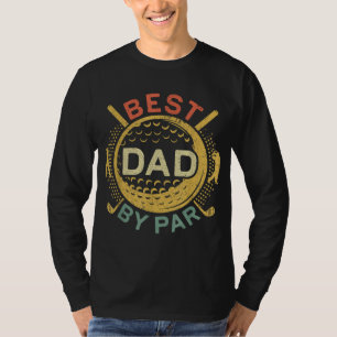 Best Dad By Par Golf Lover Father's Day T-Shirt