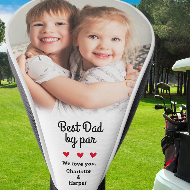 Best Dad By Par Golfer Create Unique Custom Photo Golf Head Cover (Best Dad By Par Golfer Create Unique Custom Photo Golf Head Cover)
