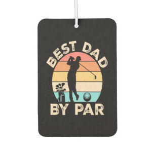 Best Dad By Par Golfing Air Freshener